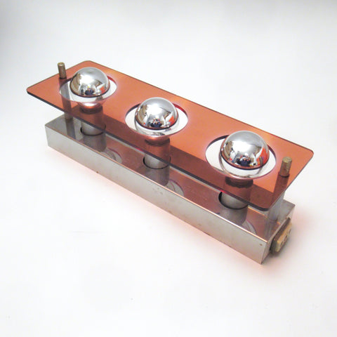 Applique 3 feux Jocelyne Trocmé Oxar Années 70