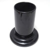 Vase rouleau noir Pino Spagnolo Sicart