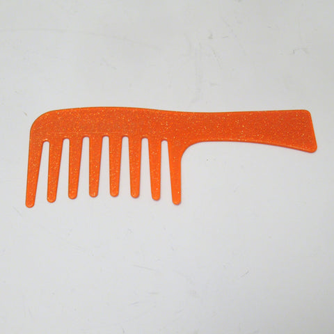 Peigne orange à pailettes Années 90