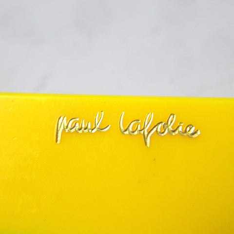 Peigne jaune P. Lafolie Années 70