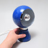 Lampe boule bleue Piero de Martini Reggiani 1968