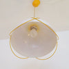 Suspension blanc et jaune annees 80