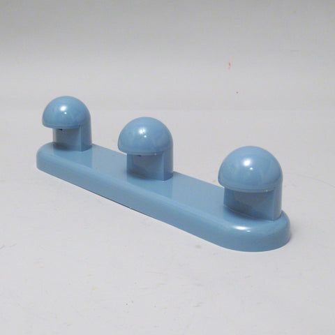 Portemanteau bleu gris années 1980