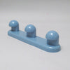 Portemanteau bleu gris années 1980