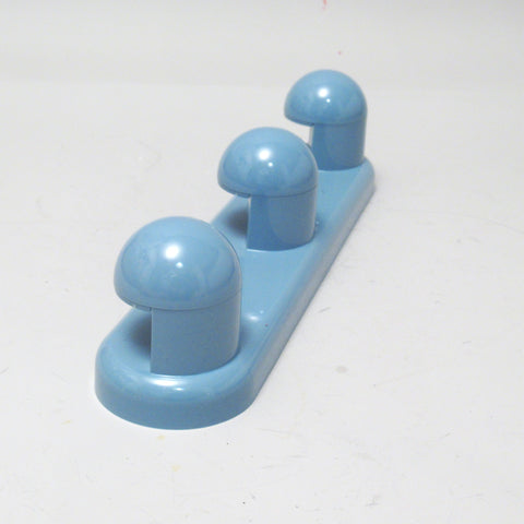 Portemanteau bleu gris années 1980