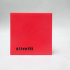 Cendrier Cubo rouge de Bruno Munari Olivetti