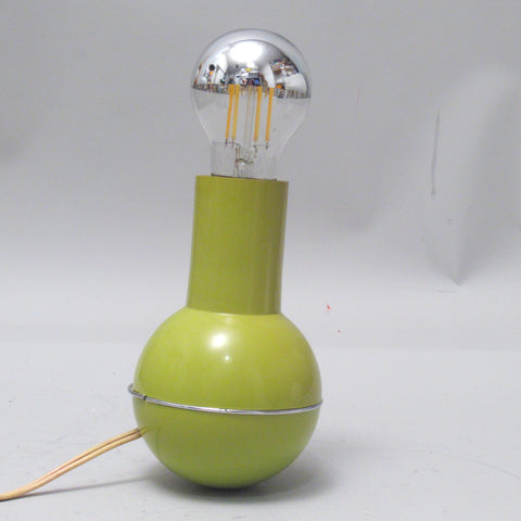 Lampe italienne Culbuto kaki Lamperti annees 70