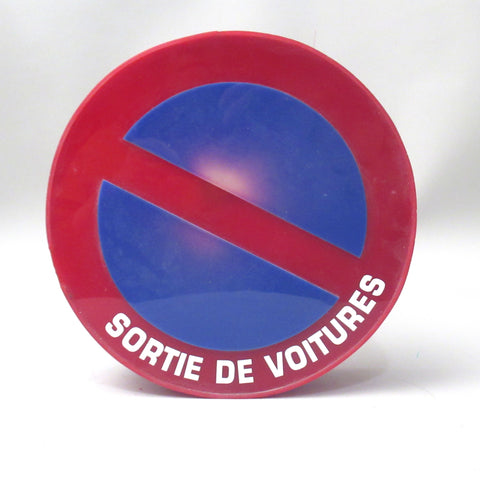 Applique Interdiction de stationner Années 70