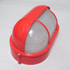 Applique ou plafonnier hublot rouge