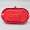 Applique ou plafonnier industriel rouge
