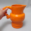 Pichet orange St Clément  Années 60