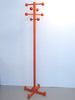Portemanteau en bois orange Années 70