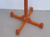 Portemanteau en bois orange Années 70
