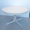 Reservé Table ronde de salle à manger extensible travail danois Années 60