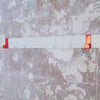 Portemanteau mural blanc et rouge années 1980