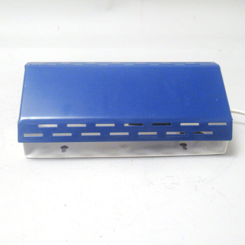 Applique moderniste à volet pivotant bleu Années 60
