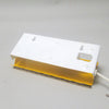 Applique moderniste à volet pivotant jaune Années 80
