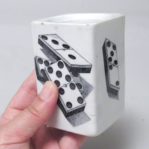 Pot à crayon Domino Années 30