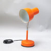 Lampe de bureau orange Années 70