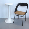 Tabouret tulipe en fibre de verre années 70