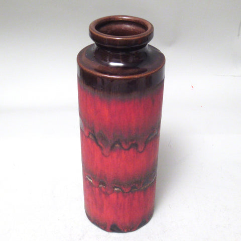 Vase Fat Lava en céramique Scheurich Germany Années 60