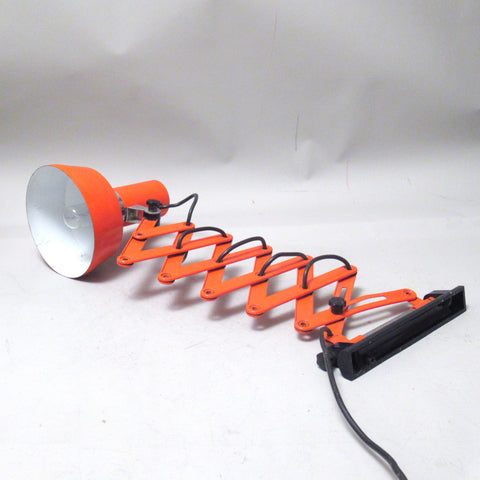Applique accordeon orange Années 70