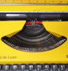 Machine à écrire Olympia Dactymetal de luxe Années 70