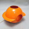 Lampe italienne OVNI orange Années 60