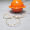 Lampe italienne OVNI orange Années 60