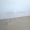 Banc en plexiglas Années 1970