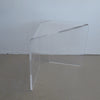 Banc en plexiglas Années 1970