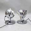 Paire de lampes boule chromées Années 60*