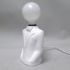 Lampe Costume en céramique Années 80