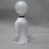 Lampe Costume en céramique Années 80