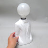 Lampe Costume en céramique Années 80