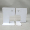 Paire de serre-livres blanc