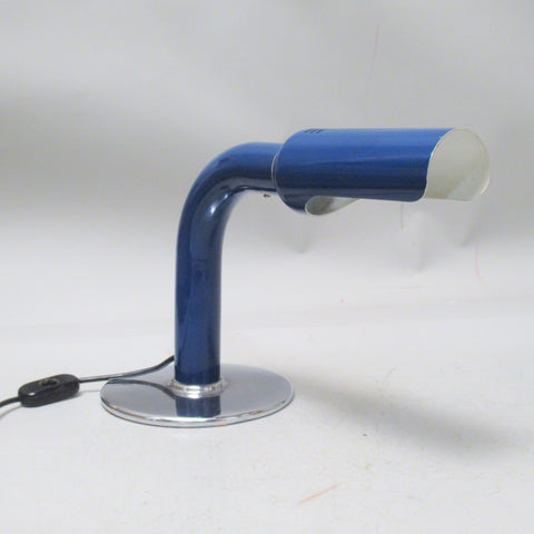 Lampe Gulp bleue Ingo Maurer 1969