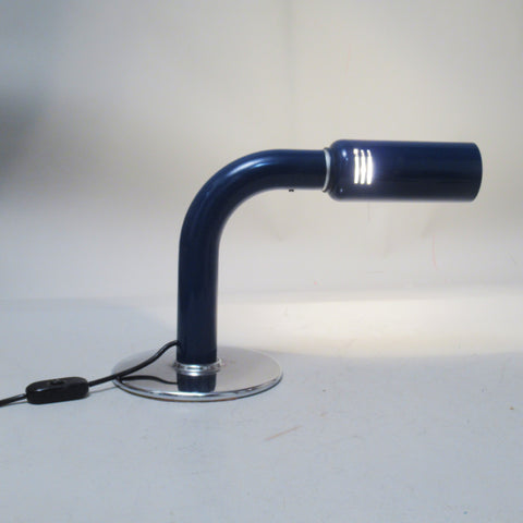 Lampe Gulp bleue Ingo Maurer 1969