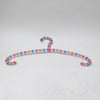 Cintre bijoux à perles multicolores