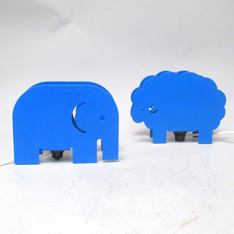 Lampe Mouton bleu Années 70