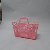 Petit panier rose Manhattan Années 80