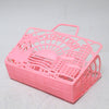 Petit panier rose Manhattan Années 80