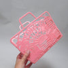 Petit panier rose Manhattan Années 80