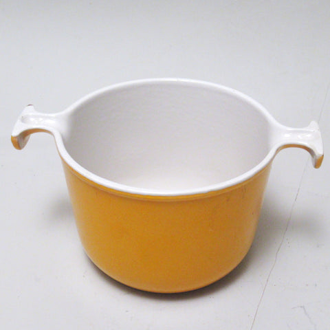 Petite cocotte orange La Mama Enzo Mari Le Creuset