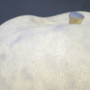 Lampe Pomme en resine et poudre de marbre dans le gout André Cazenave