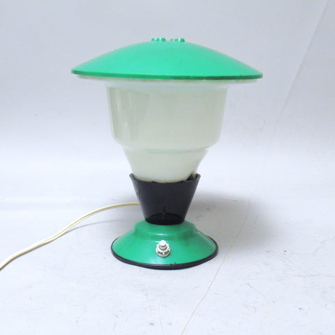 Lampe italienne verte Années 60