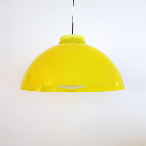 Suspension KD6 jaune Castiglioni Kartell