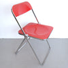 Chaise Plia rouge Piretti Anonima Castelli