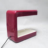 Lampe Isos bordeaux Giotto Stoppino Tronconi 1972