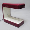 Lampe Isos bordeaux Giotto Stoppino Tronconi 1972